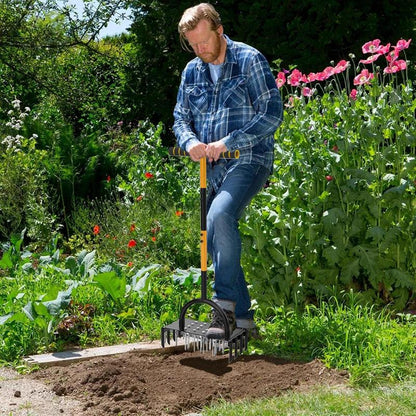 Lawn Aerator Tool - Manual Spike Soil Loosener