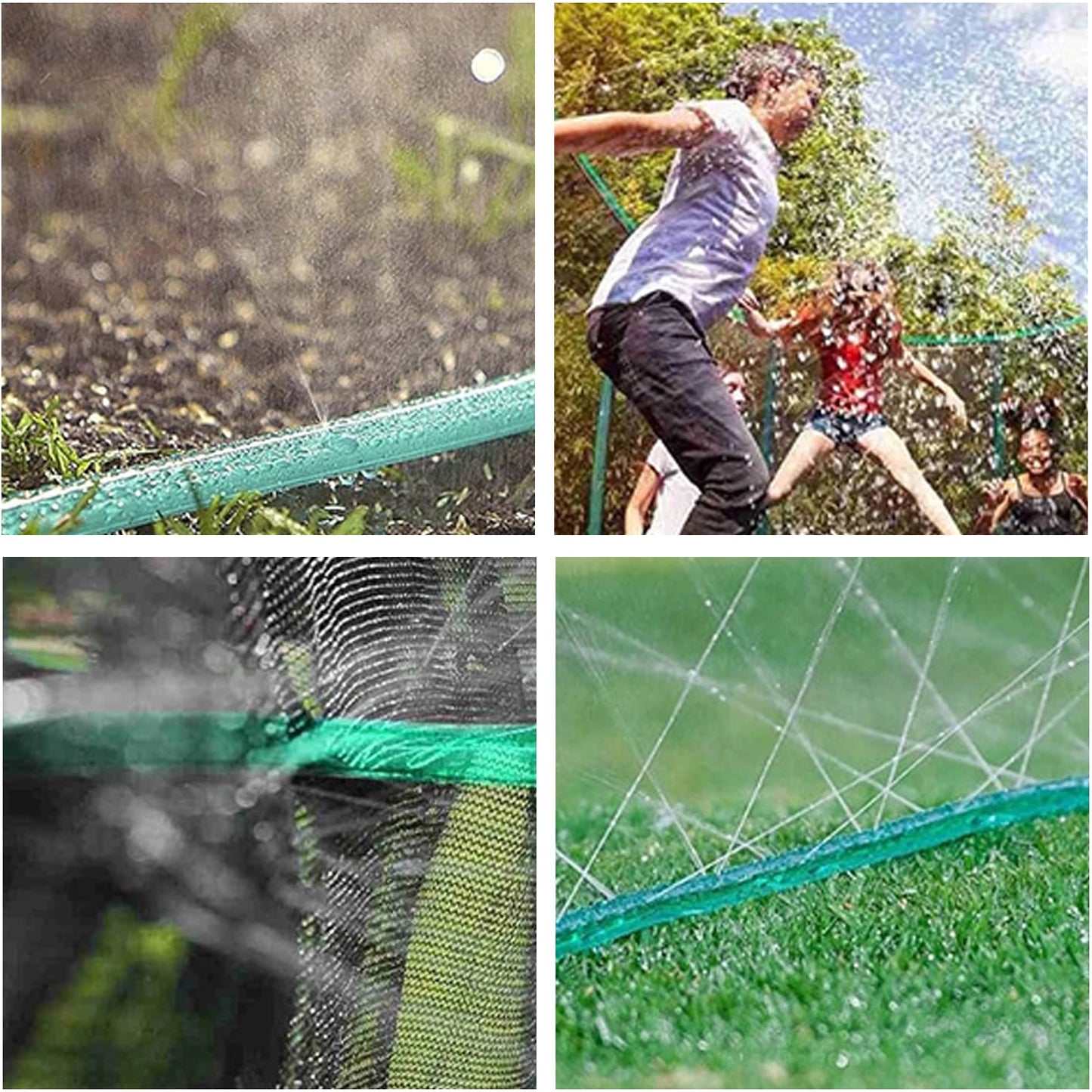 Sprinkler Soaker Hose Drip Hose Sprinkler Set Garden Lawn Watering Irrigation Spray Hose for Garden Lawn Irrigation System