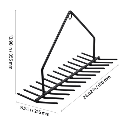 Rake 32in - No Assembly, 30ft Rope Included
