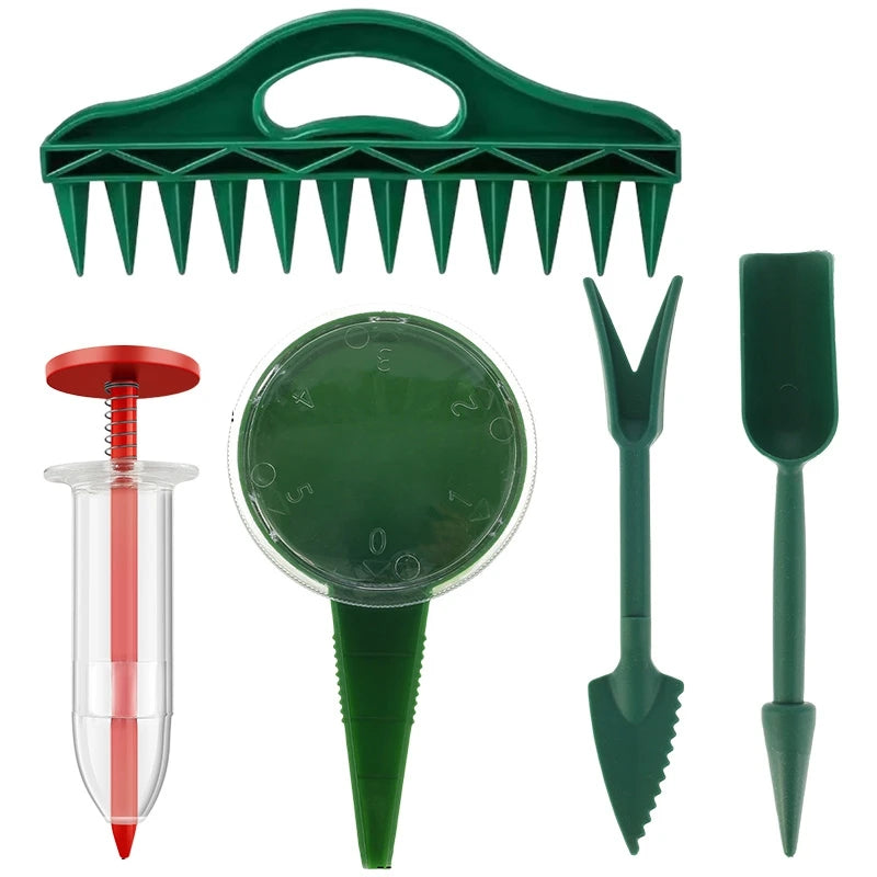 Garden Tools 12-Hole Seed Drilling Spacer Tool for Efficient Gardening
