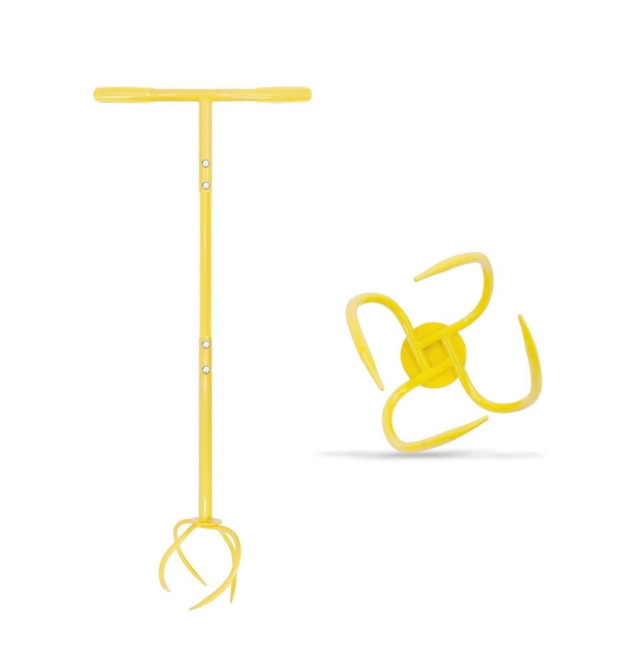 Weed Puller Garden Claw Twist Tiller: Effortless Soil & Weed Control