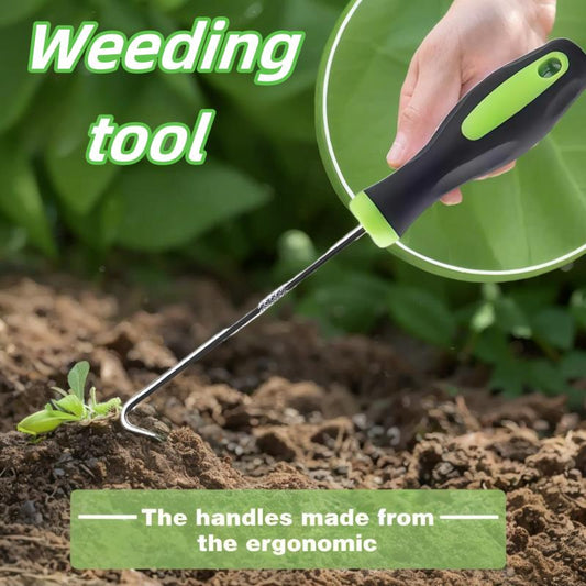 Weed Puller Tool - Heavy Duty Ergonomic Root Remover