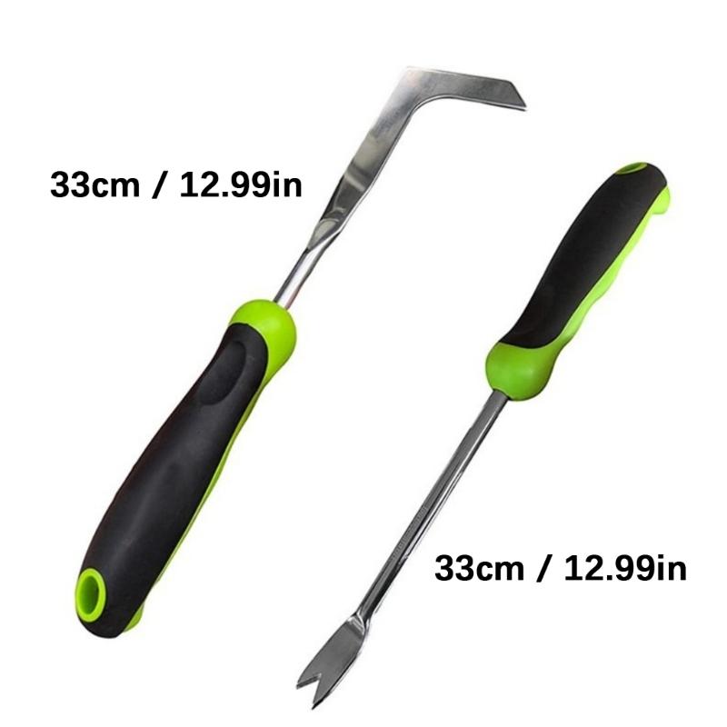 Weed Puller: Steel L Shaped Garden Weeder 