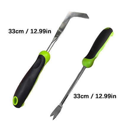 Weed Puller: Steel L Shaped Garden Weeder 