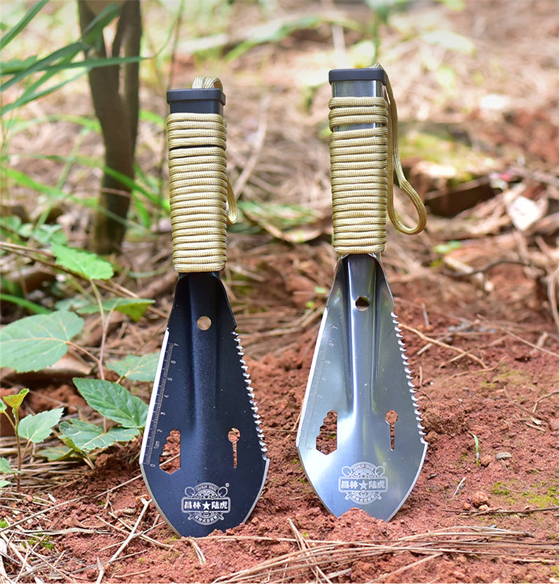 Multifunctional Garden Shovel: Sawtooth, Hex, Trowel, Knife