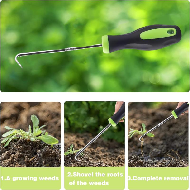 Weed Puller Tool - Heavy Duty Ergonomic Root Remover