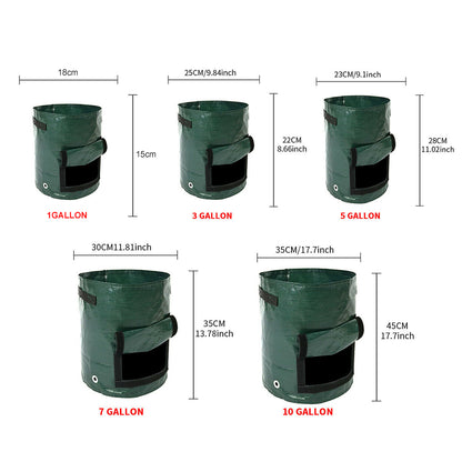 Grow Bag: 12 Gallon Potato Planter Bag - DIY Gardening Container