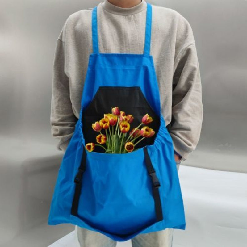 Gardening Harvest Apron with Large Flap Pockets