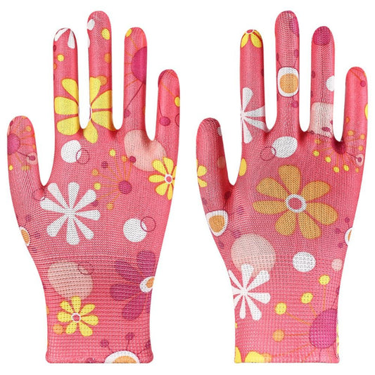 Gardening Gloves - Breathable, Anti-Fouling, Floral Design