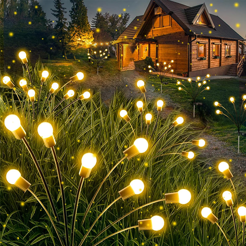 Solar Garden Lights - Waterproof & Vibrant Decor