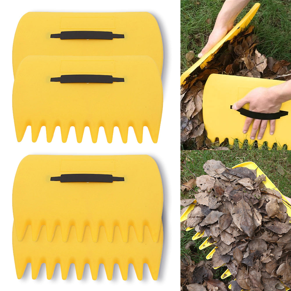 Garden Rake: Leaf Scoops Claws - Lightweight Hand Rakes for Garden Cleanup