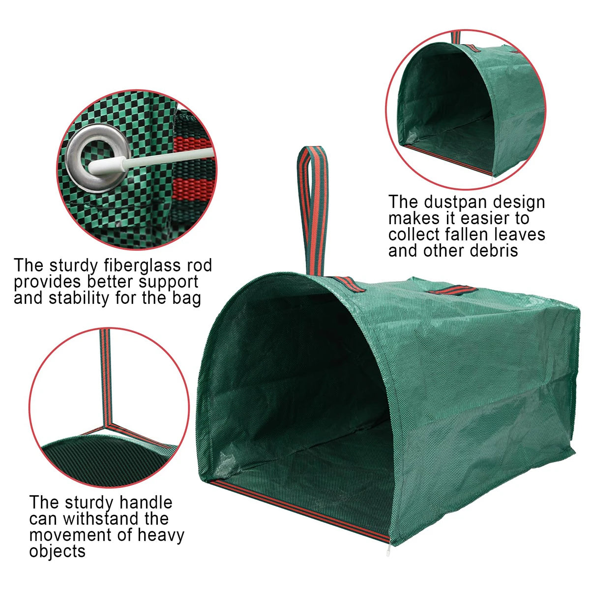 Garden Composting Compost Bin Balcony Box Trunk Container Folding Supplies Outer Trash Cans Outdoor Can Caddy Worm Home Storage