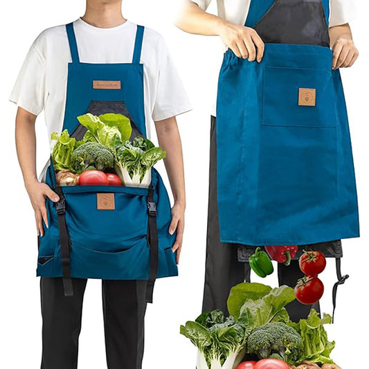 Apron with Pocket - Reusable Grocery Organizer
