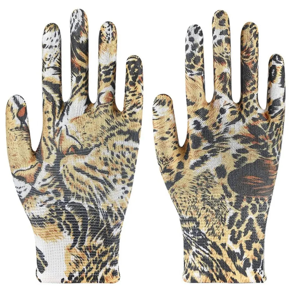 Gardening Gloves - Breathable, Anti-Fouling, Floral Design