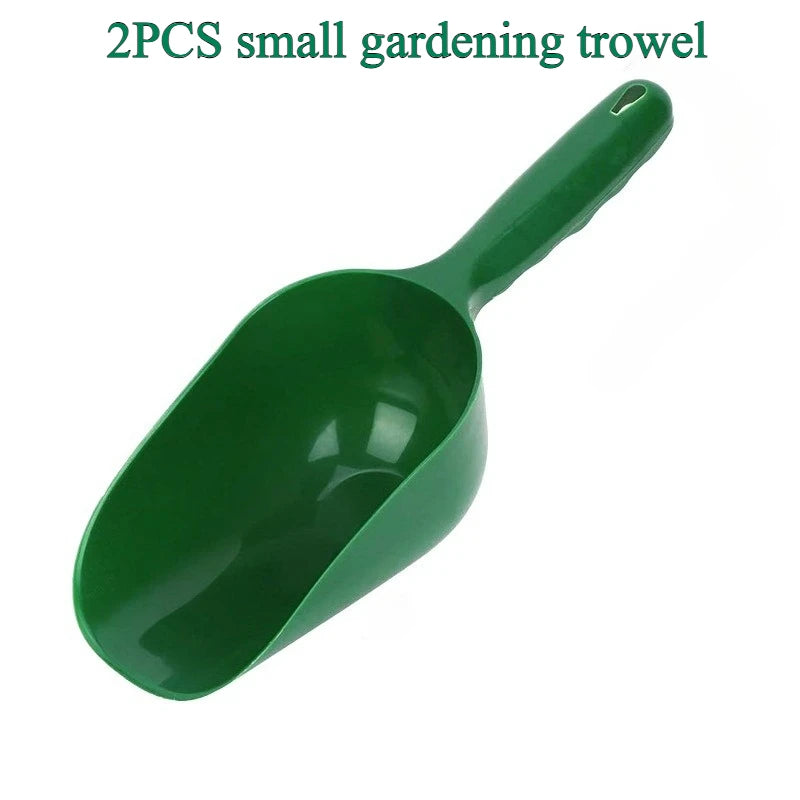 1PC Garden Scoop Multi-Function Plastic Soil Shovel Spoons Handy Garden Scoop For Soil Compost Planting Re-Potting Digging Tool