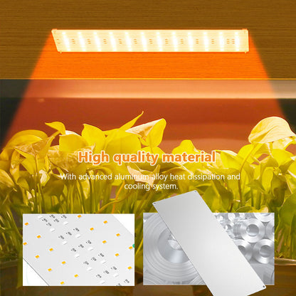 Grow Lights: Ultra-Thin USB Full Spectrum LED with Timer