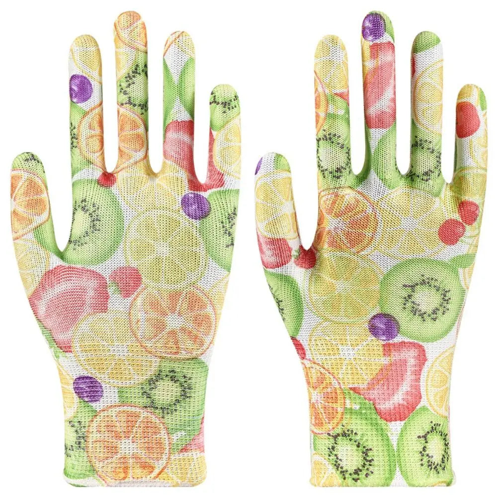 Gardening Gloves - Breathable, Anti-Fouling, Floral Design
