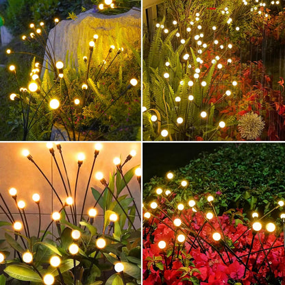 Solar Garden Lights - Waterproof & Vibrant Decor