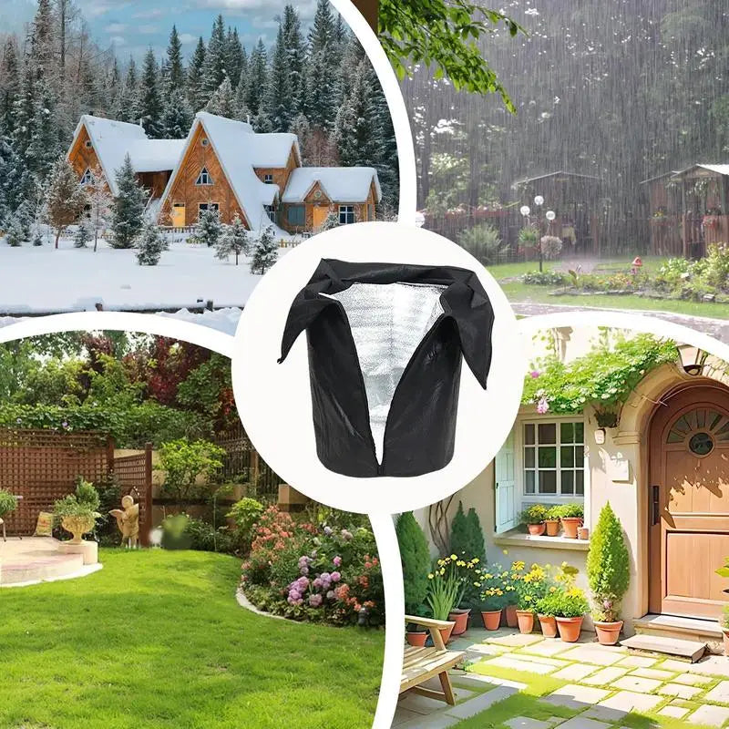 Winter plant warm mulch tree shrub plant protection bag garden plant frost protection cold protection grow bag