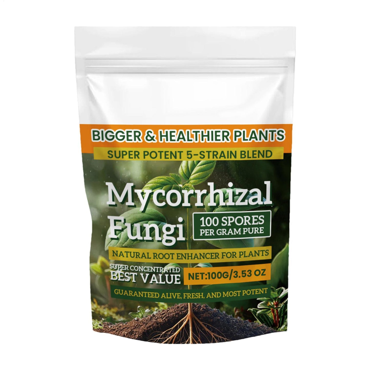 Plant Fertilizer Powder 100g: Boost Growth & Rooting