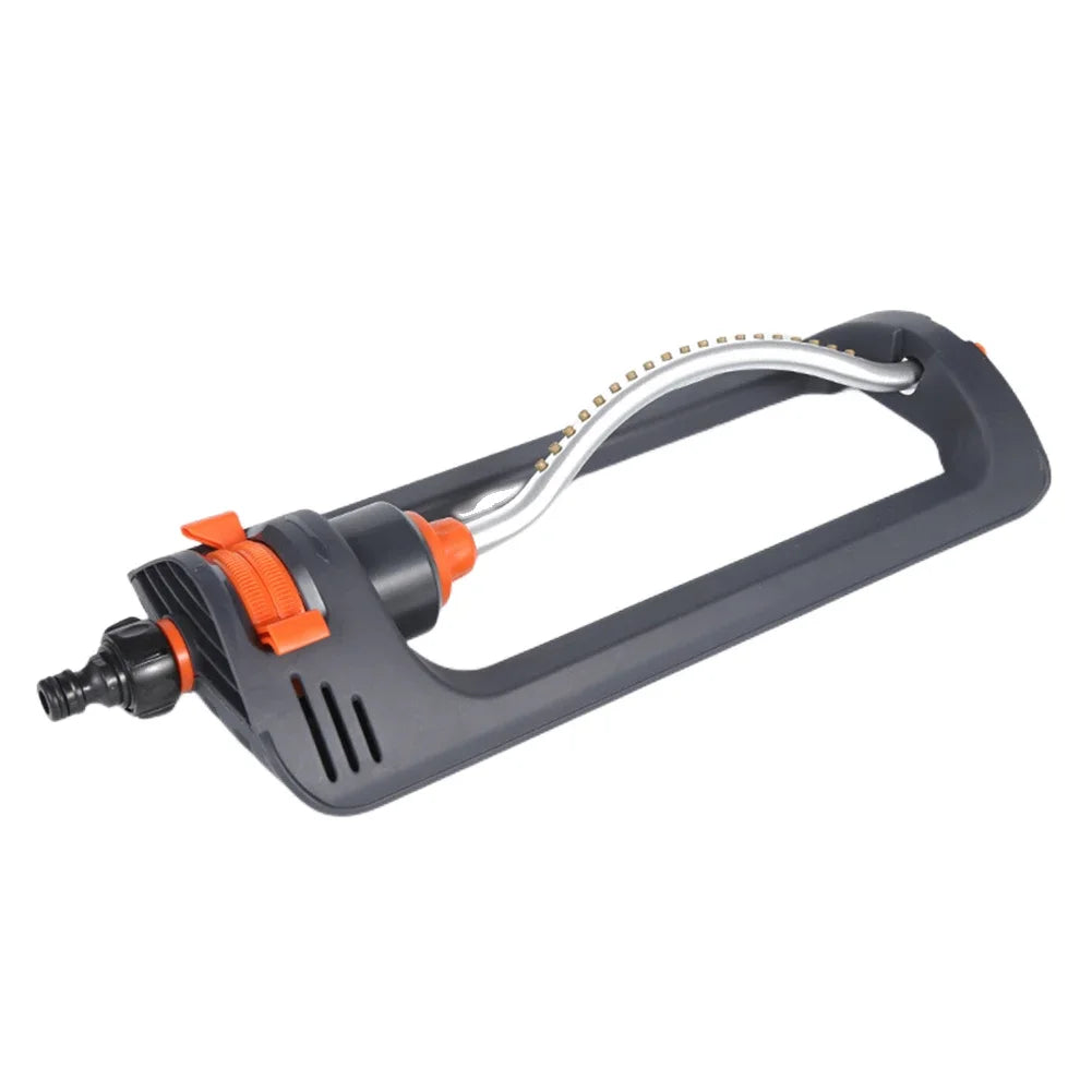 Lawn Sprinkler Oscillating 4 Modes Watering Garden Sprinklers with 19 Hole Nozzle for Site Cooling/Lawn/Agricultural Irrigation