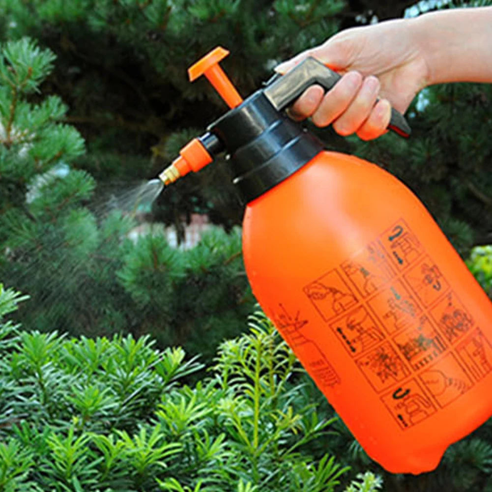 Pressure Weed Sprayer: 3L/2L Hand Pump for Garden Use