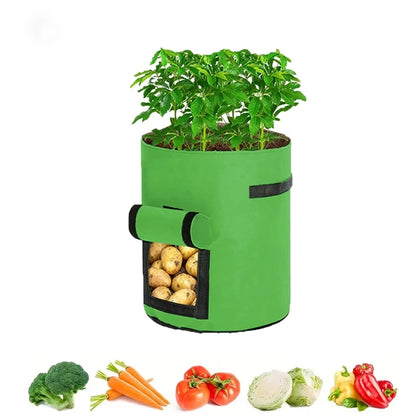 Potato Grow Bag 5/7 Gallon - Non-Woven Fabric for Vegetables