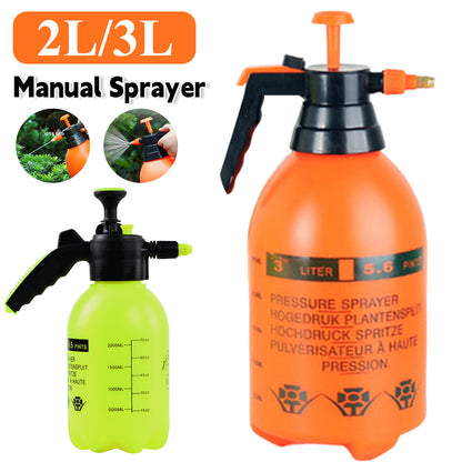 Weed Sprayer: 2L/3L Hand Pressure Garden Sprayer - Portable & Versatile