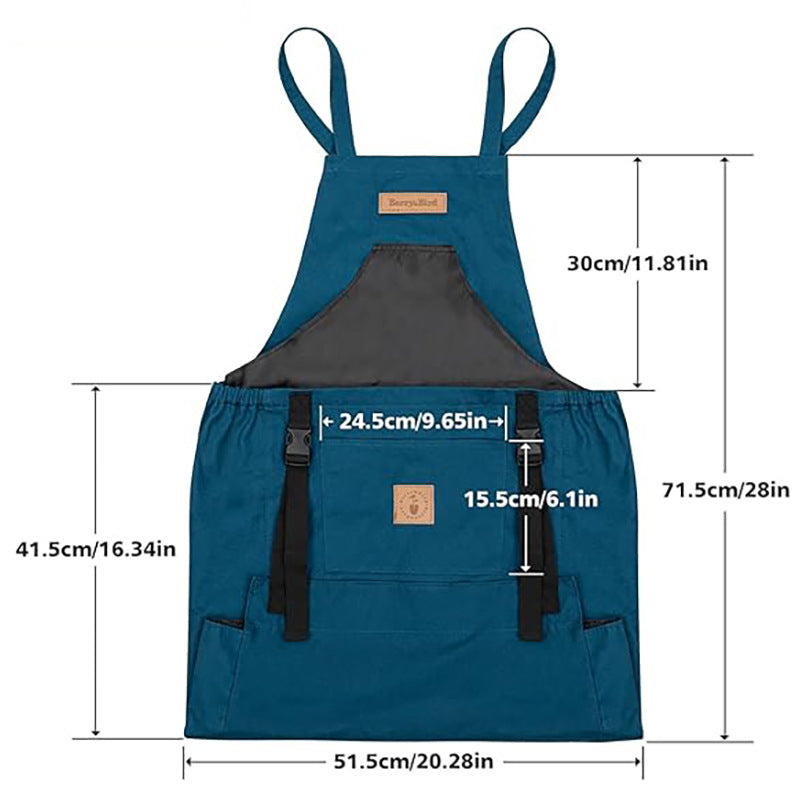 Apron with Pocket - Reusable Grocery Organizer