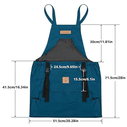 Apron with Pocket - Reusable Grocery Organizer