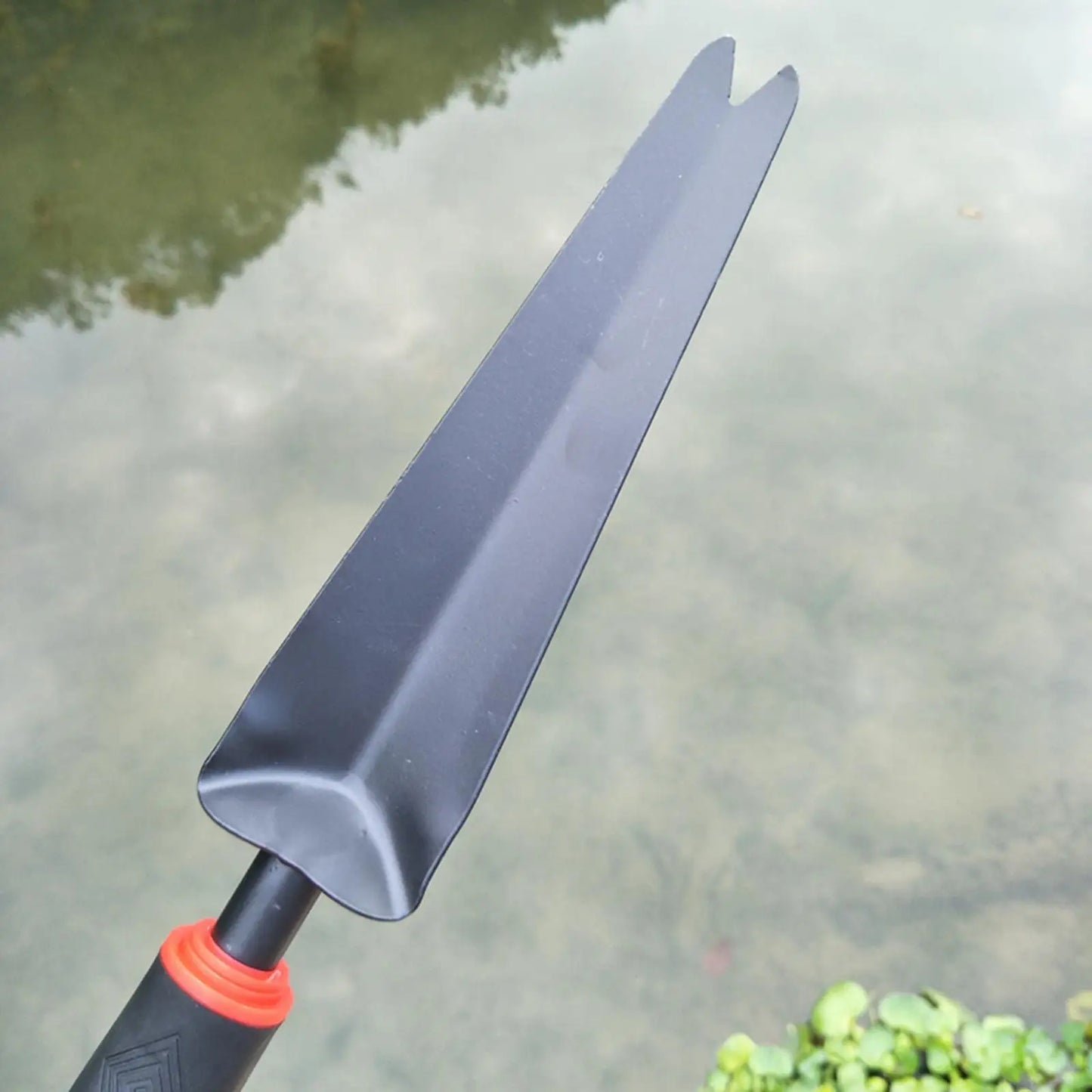 Manual Iron Garden Weeding Tool Compact Root Remover for Lawn Planting Transplanting and Gardening