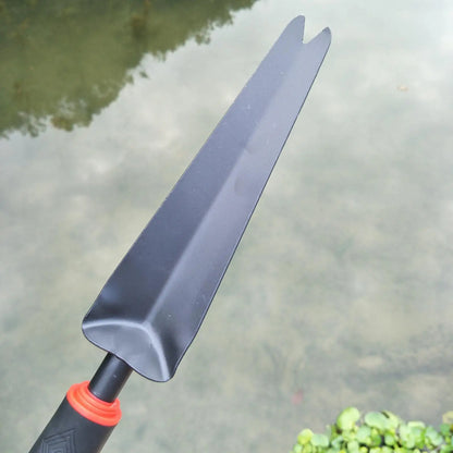 Manual Iron Garden Weeding Tool Compact Root Remover for Lawn Planting Transplanting and Gardening