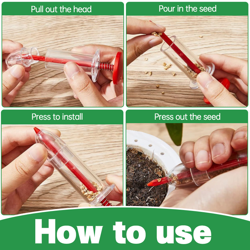 Seed Spreader Tool - 2-in-1 Garden Essential