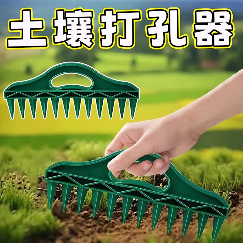 Garden Tools 12-Hole Seed Drilling Spacer Tool for Efficient Gardening