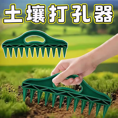Garden Tools 12-Hole Seed Drilling Spacer Tool for Efficient Gardening