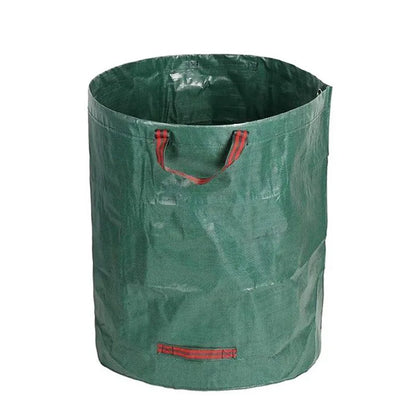 Lawn Bags: Leaf Collection Bag with Lid & Strap - Reusable Yard Essential