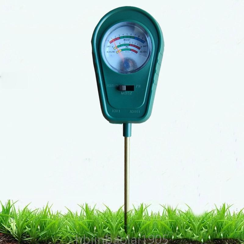 Soil PH Meter 3-in-1 Kit: Moisture, Fertility & PH Tester