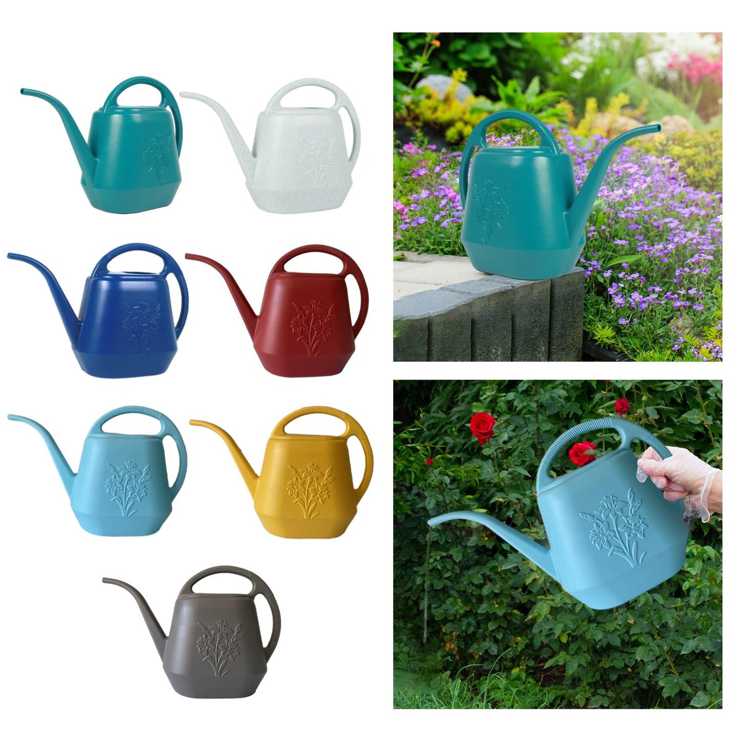 Watering Can for Garden & House Plants - 1.5L Capacity